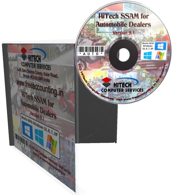Automobile dealers accounting software , two wheeler, software for garages, automotive, Product Name: HiTech Accounting Software, Pricing Model: Once in Lifetime, Automobile Software, Accounting Software in India - Download Accounting Software, HiTech Accounting Software for petrol pumps, hotels, hospitals, medical stores, newspapers, automobile dealers, commodity brokers