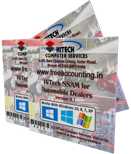 Two wheeler , Software for Scooter Dealers, Vehicle Sales Software, Vehicle, Inventory Systems, Inventory Control, Asset Software, Asset Tracking, Accounting, Automobile Software, HiTech Computer Services offers complete barcode inventory solutions. Specializes in off-the-shelf systems for traders, industries, hotels, hospitals, petrol pumps, automobile dealers, newspapers, commodity brokers etc
